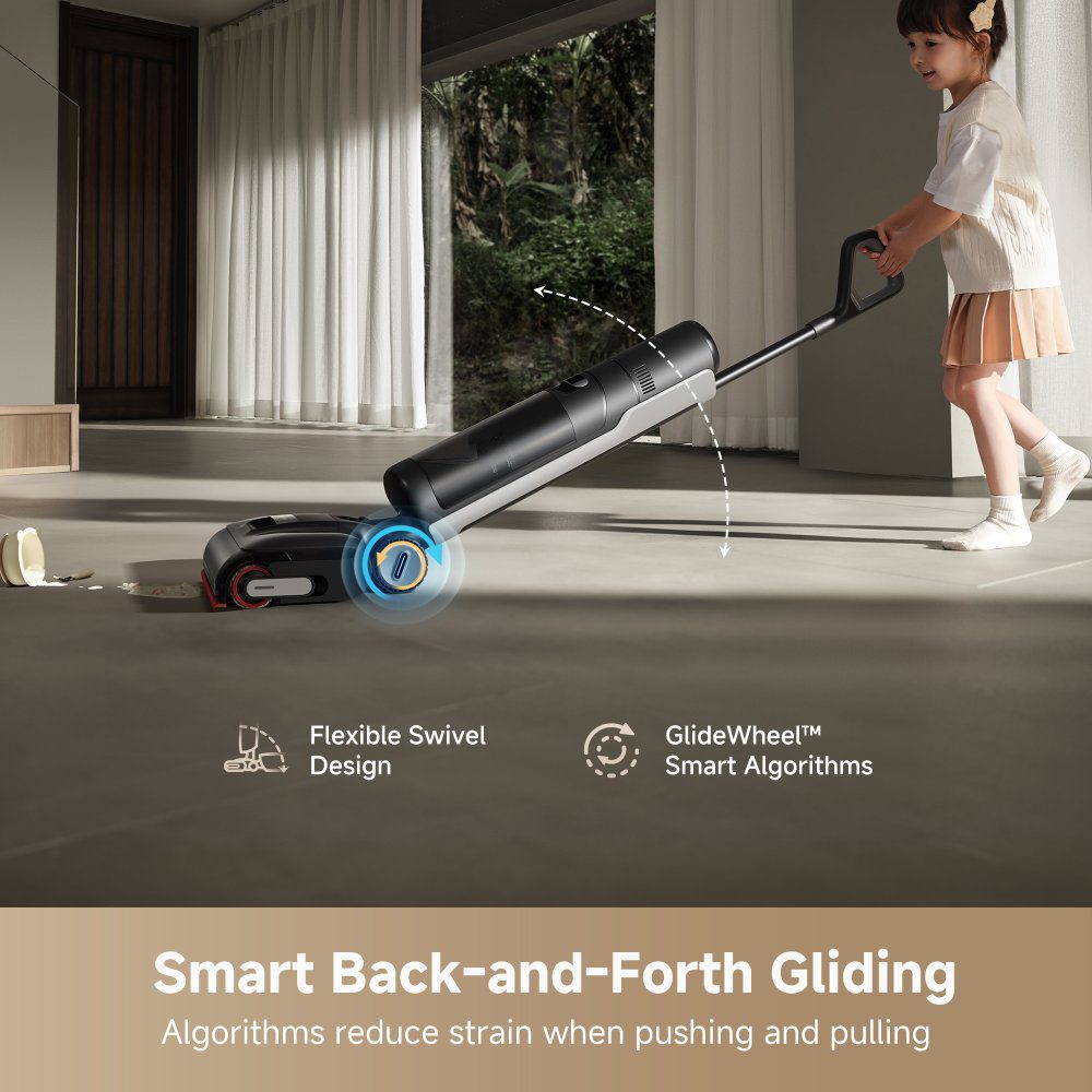 Dreame H15 Pro Wet and Dry Vacuum Cleaner HHR46A Grey Dreame H15 Pro Wet and Dry Vacuum Cleaner HHR46A Grey