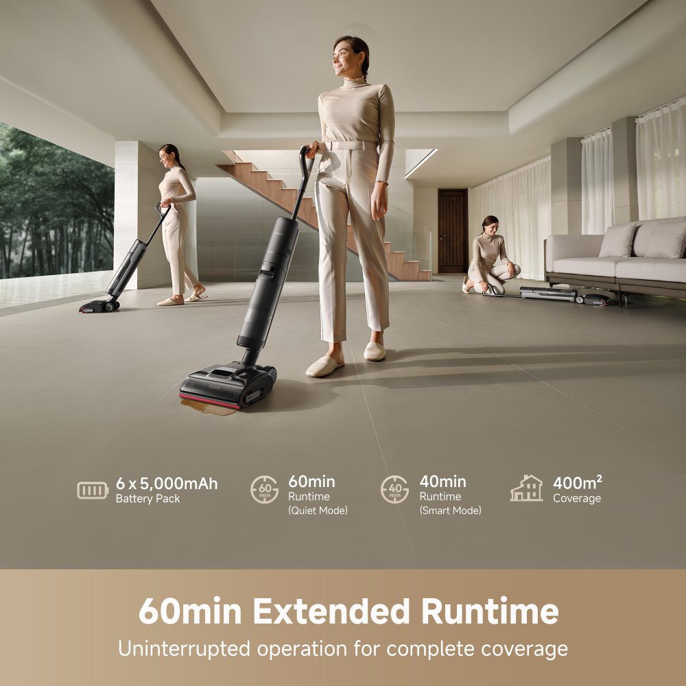 Dreame H15 Pro Wet and Dry Vacuum Cleaner HHR46A Grey Dreame H15 Pro Wet and Dry Vacuum Cleaner HHR46A Grey