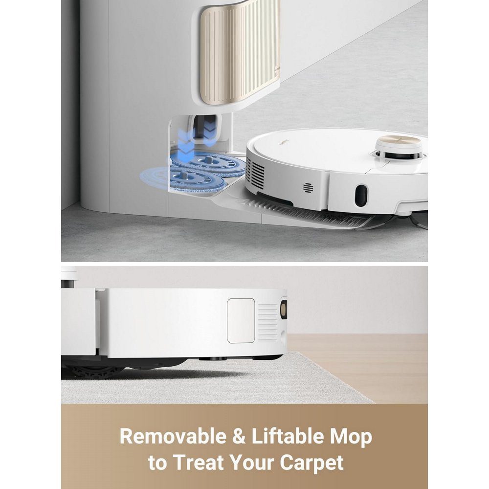 Dreame L40 Ultra Robot Vacuum Cleaner and Mop with Self-Cleaning and Auto-Empty RLX53SE White Dreame L40 Ultra Robot Vacuum Cleaner and Mop with Self-Cleaning and Auto-Empty RLX53SE White