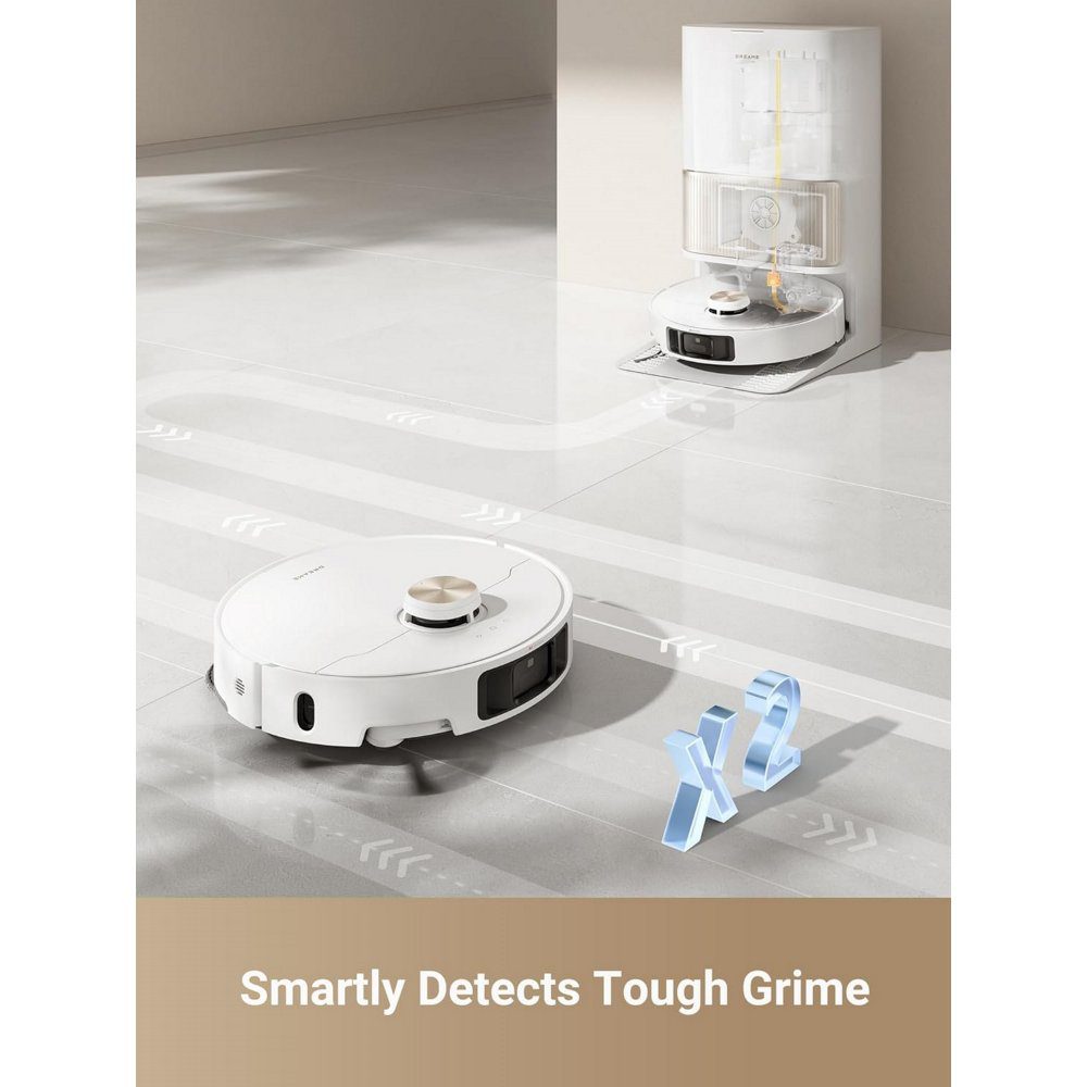 Dreame L40 Ultra Robot Vacuum Cleaner and Mop with Self-Cleaning and Auto-Empty RLX53SE White Dreame L40 Ultra Robot Vacuum Cleaner and Mop with Self-Cleaning and Auto-Empty RLX53SE White