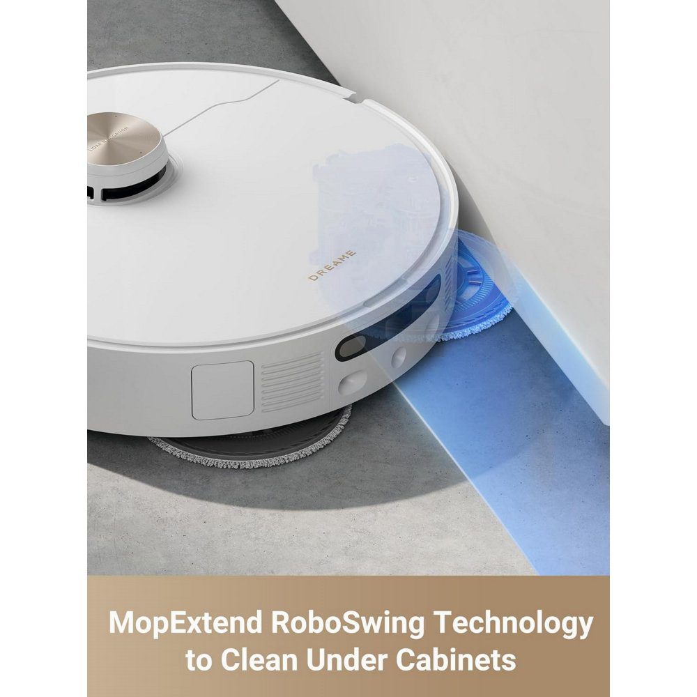Dreame L40 Ultra Robot Vacuum Cleaner and Mop with Self-Cleaning and Auto-Empty RLX53SE White Dreame L40 Ultra Robot Vacuum Cleaner and Mop with Self-Cleaning and Auto-Empty RLX53SE White