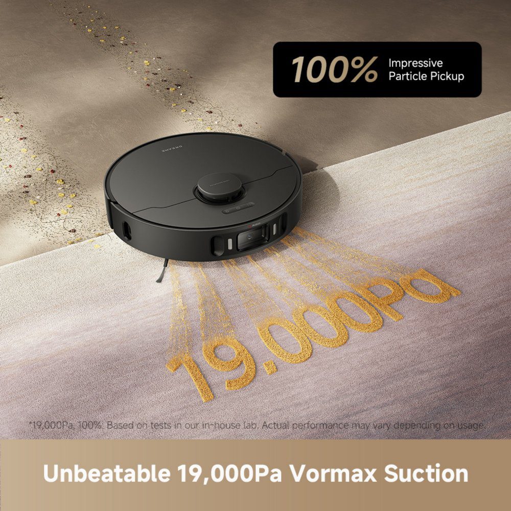 Dreame L40 Ultra AE Robot Vacuum Cleaner and Mop with Self-Cleaning and Auto-Empty RLL77SE_BK Black Dreame L40 Ultra AE Robot Vacuum Cleaner and Mop with Self-Cleaning and Auto-Empty RLL77SE_BK Black