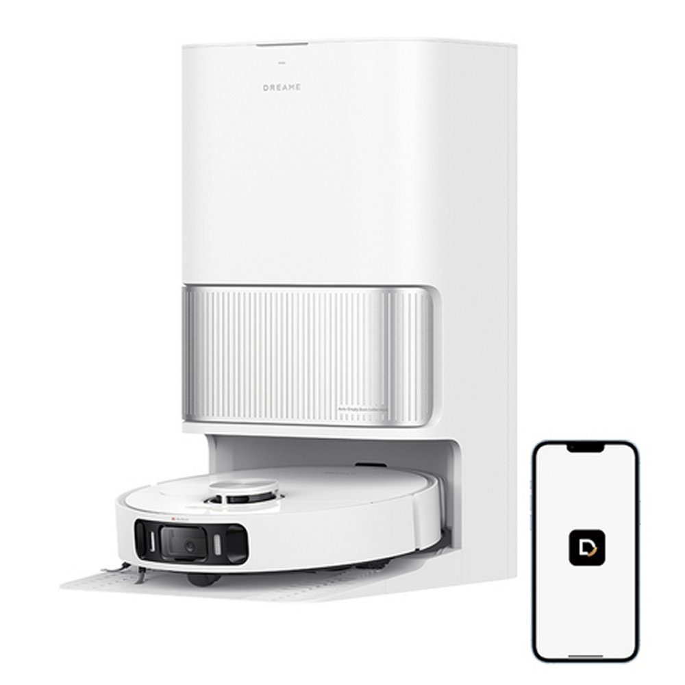 Dreame L40 Ultra AE Robot Vacuum Cleaner and Mop with Self-Cleaning and Auto-Empty RLL77SE_WH White Dreame L40 Ultra AE Robot Vacuum Cleaner and Mop with Self-Cleaning and Auto-Empty RLL77SE_WH White