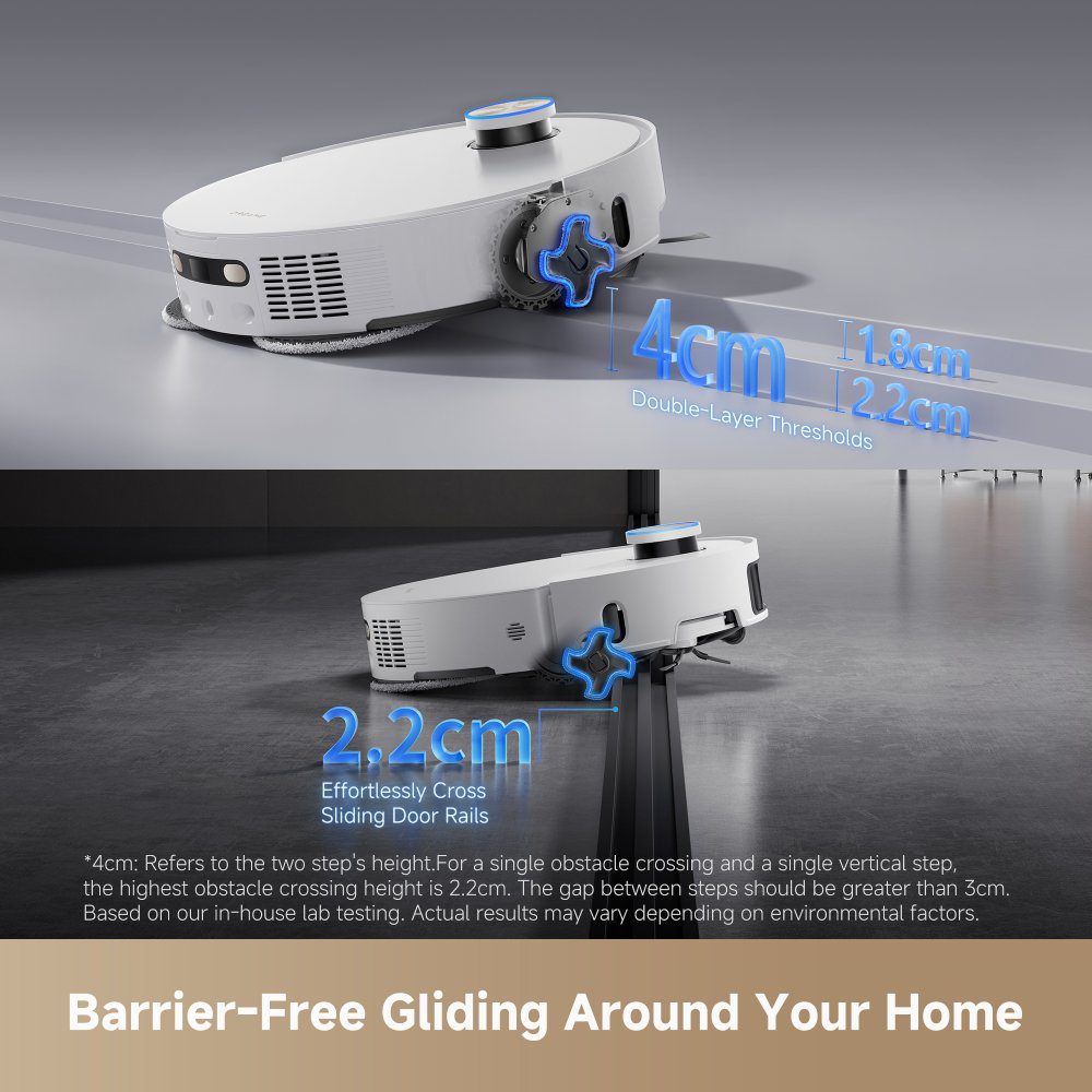 Dreame L50 Pro Ultra Robot Vacuum Cleaner and Mop With Self-Cleaning and Auto-Empty RLL84CE White Dreame L50 Pro Ultra Robot Vacuum Cleaner and Mop With Self-Cleaning and Auto-Empty RLL84CE White