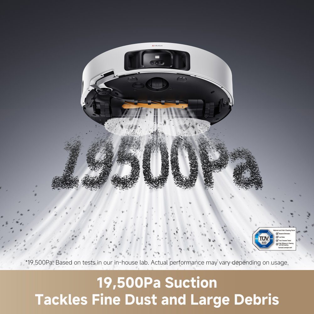 Dreame L50 Pro Ultra Robot Vacuum Cleaner and Mop With Self-Cleaning and Auto-Empty RLL84CE White Dreame L50 Pro Ultra Robot Vacuum Cleaner and Mop With Self-Cleaning and Auto-Empty RLL84CE White