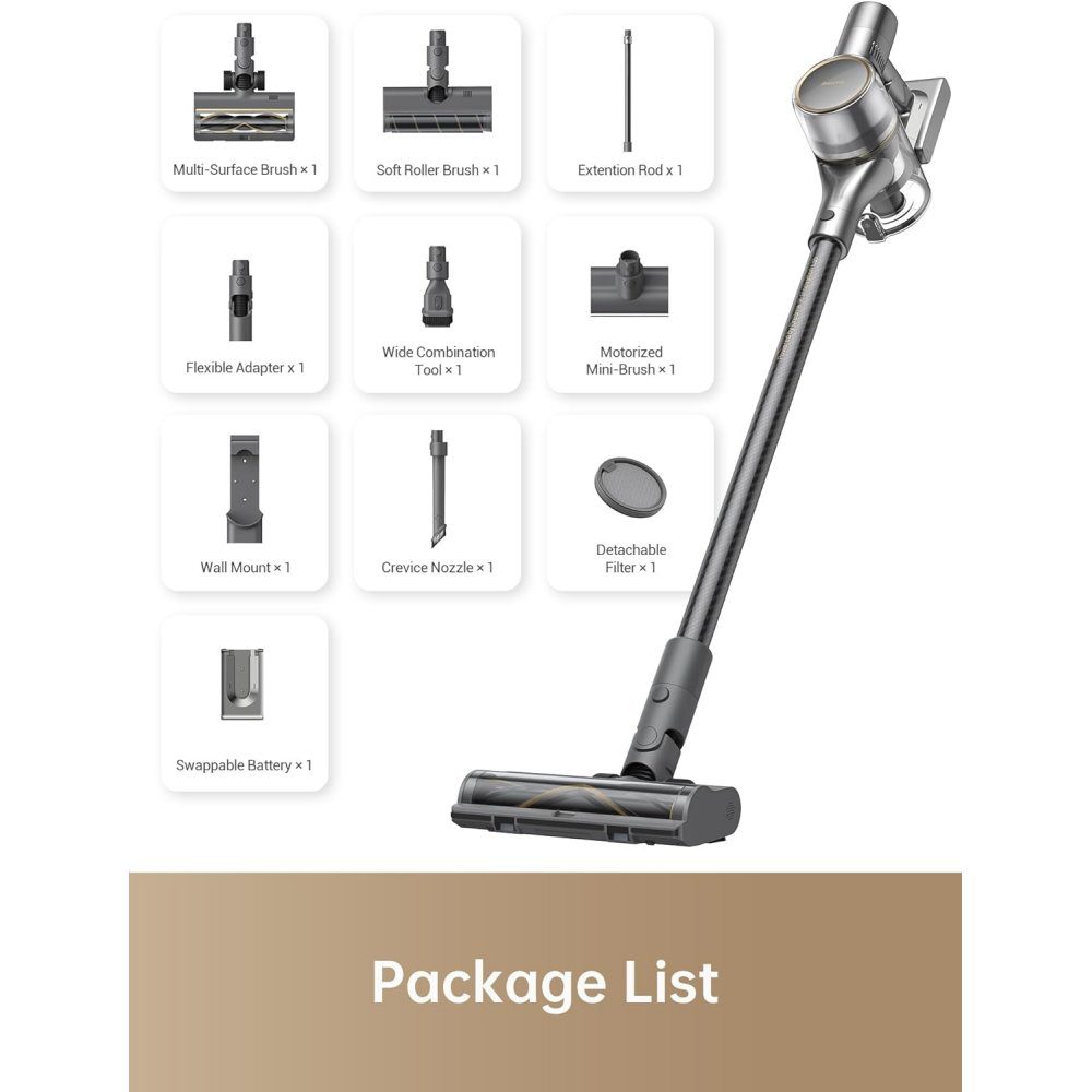 Dreame R20 Cordless Stick Vacuum VTV97A Silver Dreame R20 Cordless Stick Vacuum VTV97A Silver