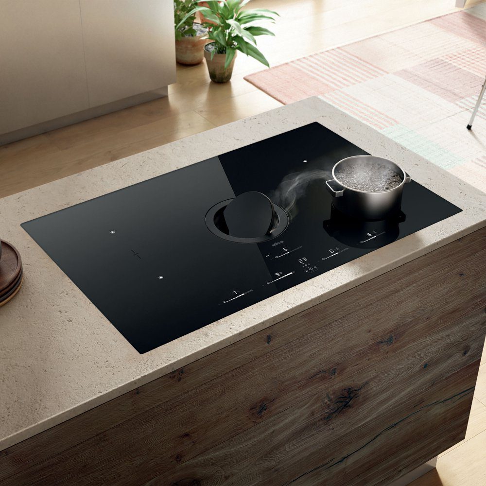 Elica 83cm Air Venting Induction Hob NT-SWITCH-GLOW-EVO - Black Elica 83cm Air Venting Induction Hob NT-SWITCH-GLOW-EVO - Black