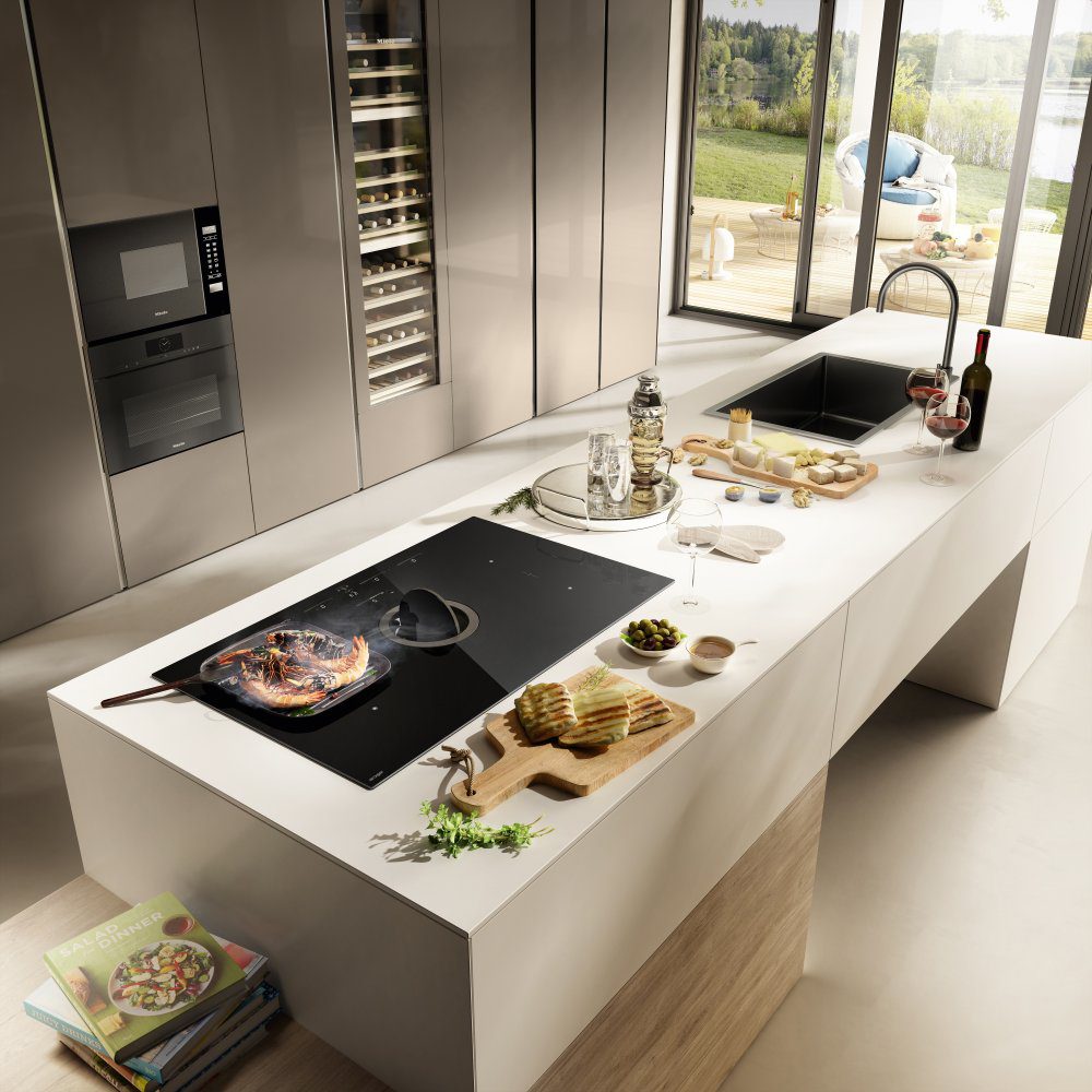 Elica 83cm Air Venting Induction Hob NT-SWITCH-GLOW-EVO - Black Elica 83cm Air Venting Induction Hob NT-SWITCH-GLOW-EVO - Black