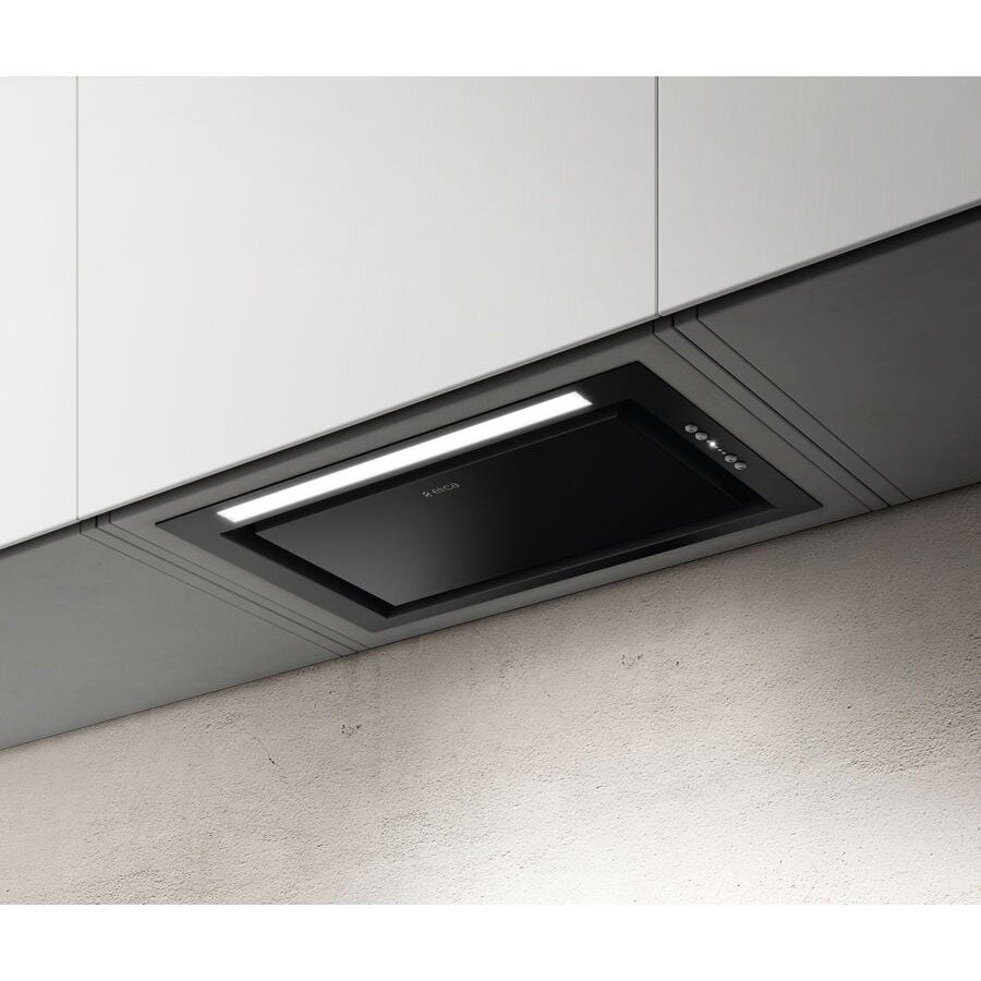 Elica 51cm Canopy Hood SLK2-ADV-BLK-60 - Matte Black