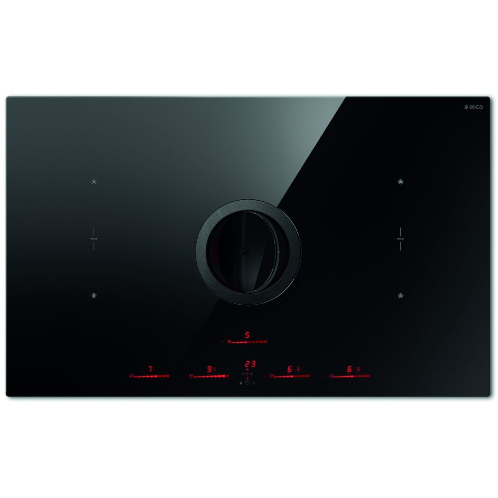 Elica 83cm Nikolatesla Switch Ducted Air Venting Induction Hob NT-SWITCH-BLK-DO - Black Elica 83cm Nikolatesla Switch Ducted Air Venting Induction Hob NT-SWITCH-BLK-DO - Black