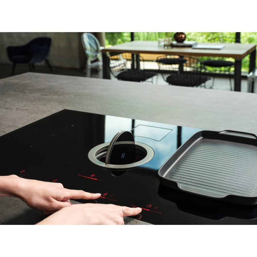 Elica 83cm Nikolatesla Switch Recirculation Venting Induction Hob NT-SWITCH-BLK-RC - Black Elica 83cm Nikolatesla Switch Recirculation Venting Induction Hob NT-SWITCH-BLK-RC - Black