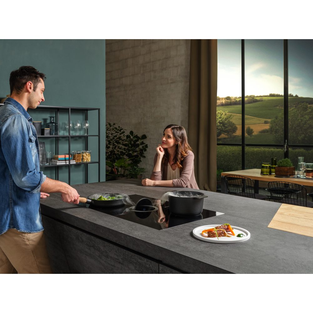 Elica 83cm Nikolatesla Switch Recirculation Venting Induction Hob NT-SWITCH-BLK-RC - Black Elica 83cm Nikolatesla Switch Recirculation Venting Induction Hob NT-SWITCH-BLK-RC - Black