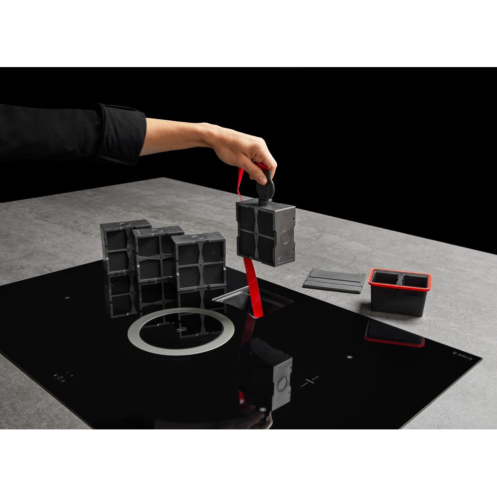 Elica 83cm Nikolatesla Switch Recirculation Venting Induction Hob NT-SWITCH-BLK-RC - Black Elica 83cm Nikolatesla Switch Recirculation Venting Induction Hob NT-SWITCH-BLK-RC - Black