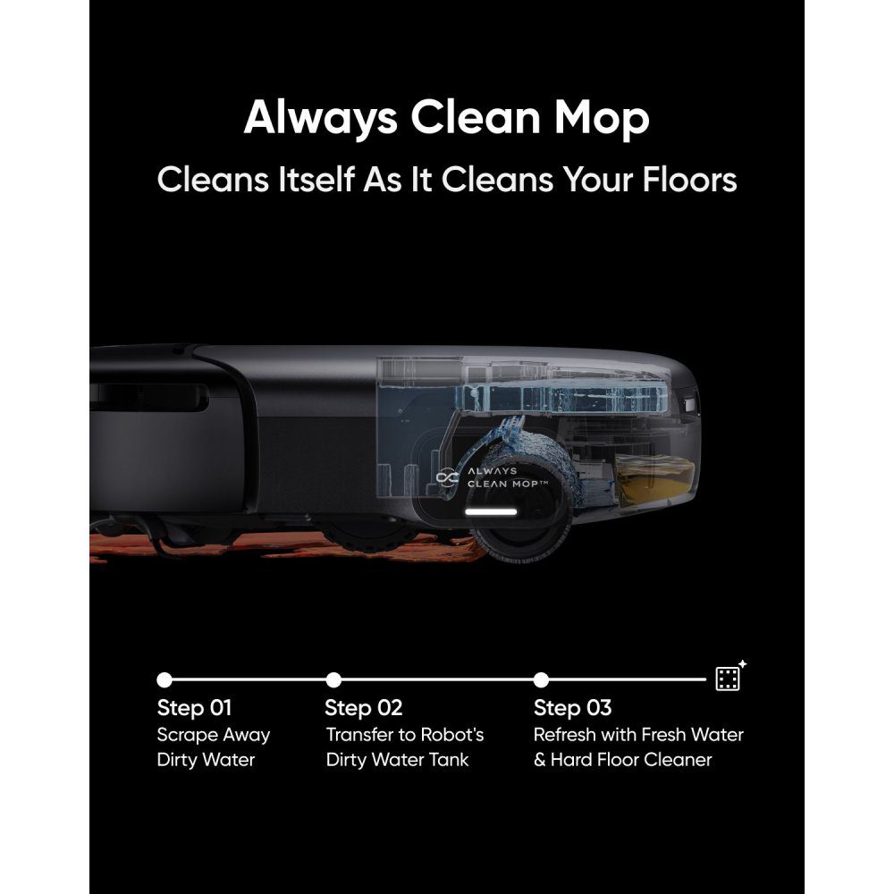 EUFY T2080GA1 Robot Vacuum Cleaner With Mop S1 PRO - BLACK EUFY T2080GA1 Robot Vacuum Cleaner With Mop S1 PRO - BLACK