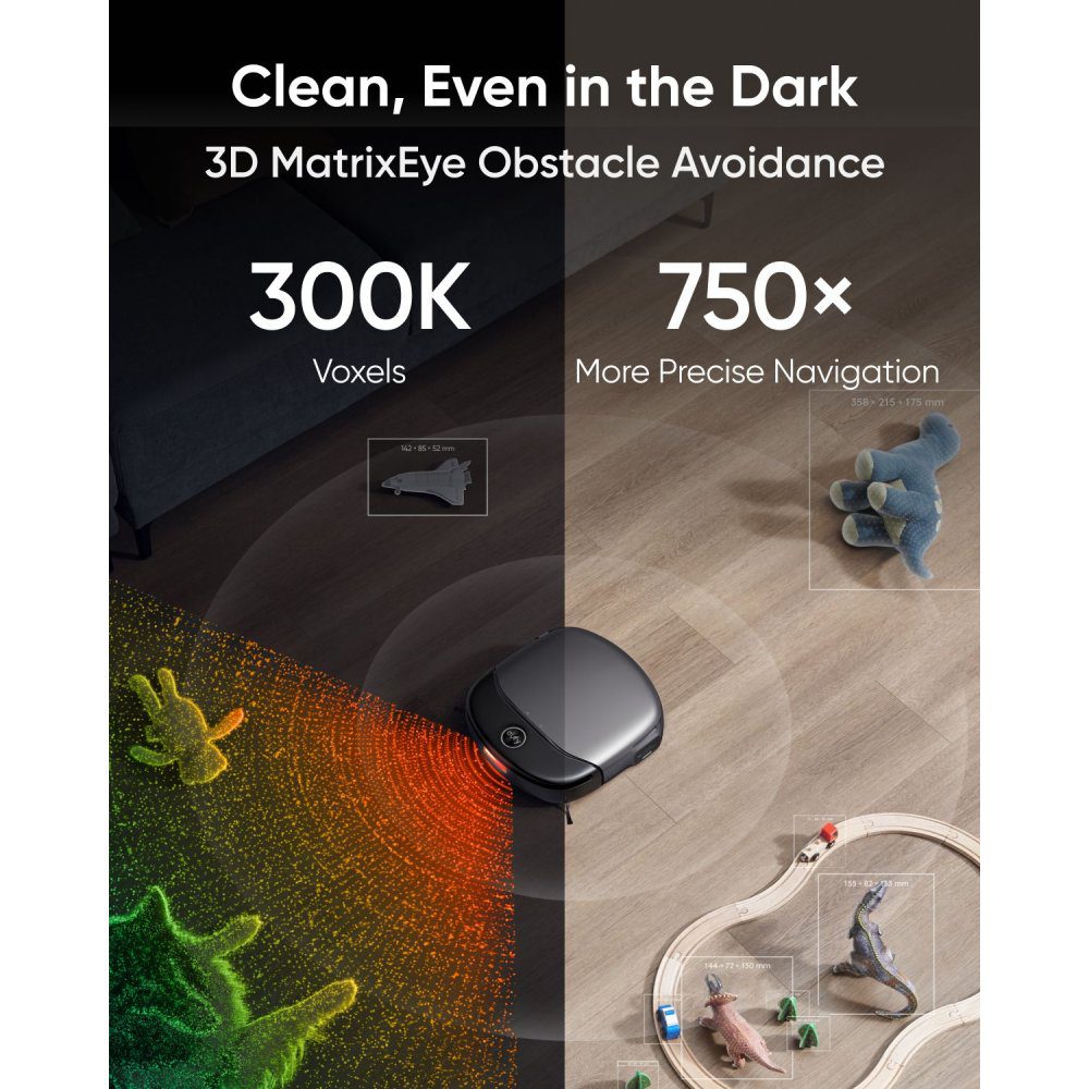 EUFY T2080GA1 Robot Vacuum Cleaner With Mop S1 PRO - BLACK EUFY T2080GA1 Robot Vacuum Cleaner With Mop S1 PRO - BLACK