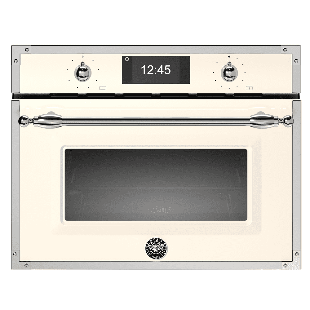 Bertazzoni Heritage Series Compact Steam Combination Oven F457HERVTAX - Ivory Bertazzoni Heritage Series Compact Steam Combination Oven F457HERVTAX - Ivory