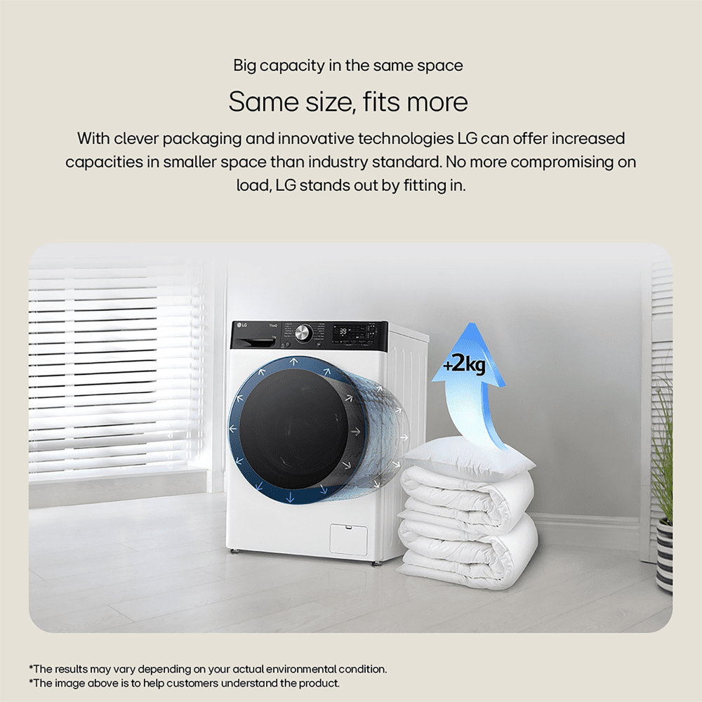 LG Series 4 AI Direct Drive 13kg Washing Machine F4Y513GBLN1 - Slate Grey LG Series 4 AI Direct Drive 13kg Washing Machine F4Y513GBLN1 - Slate Grey