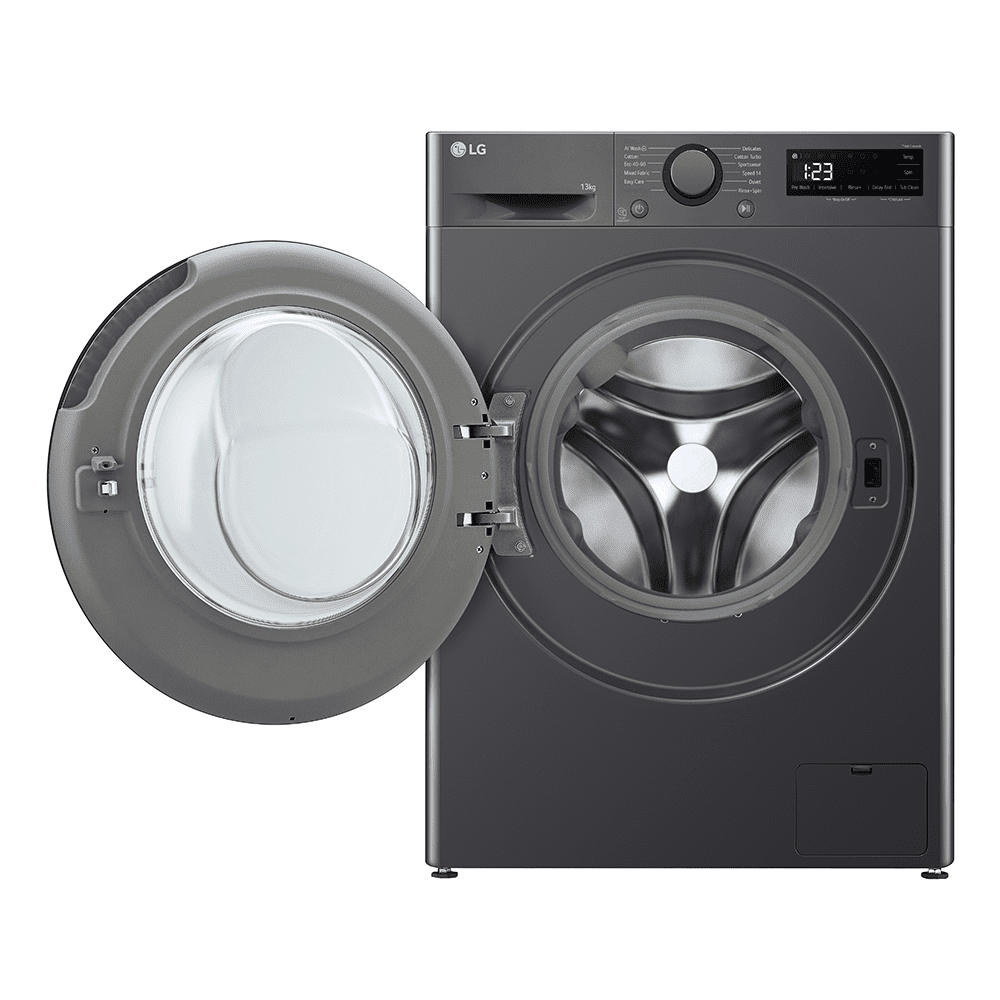 LG Series 4 AI Direct Drive 13kg Washing Machine F4Y513GBLN1 - Slate Grey LG Series 4 AI Direct Drive 13kg Washing Machine F4Y513GBLN1 - Slate Grey