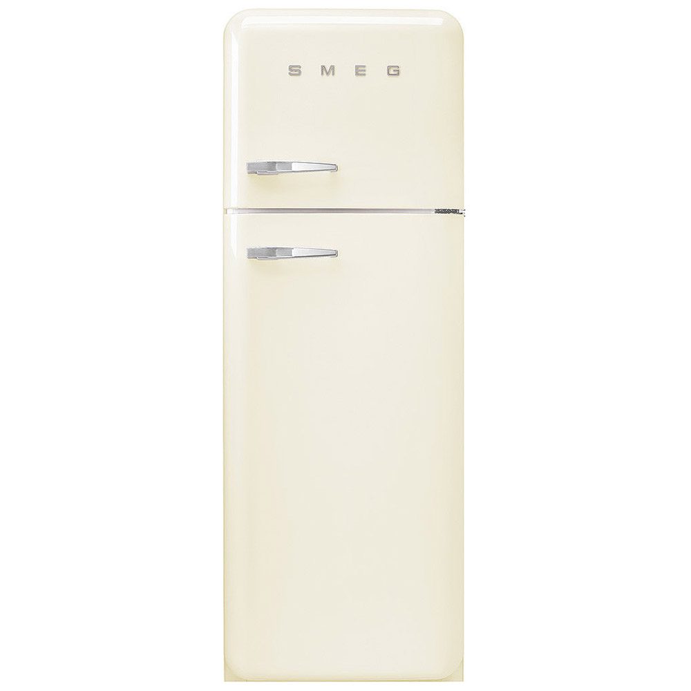 Smeg  60cm Retro Fridge Freezer Right Hand Hinge FAB30RCR6UK - Cream