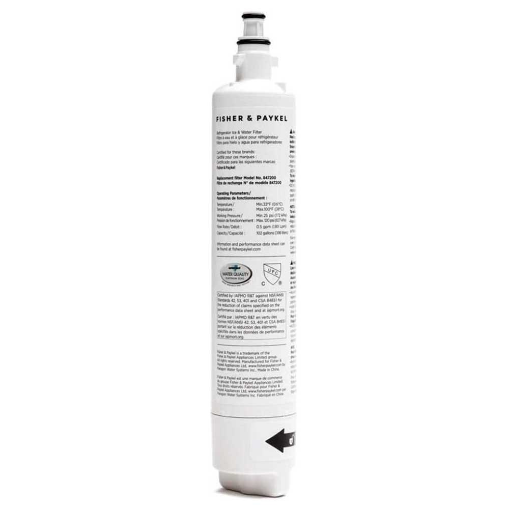 Fisher Paykel  Water Filter Cartridge 847200