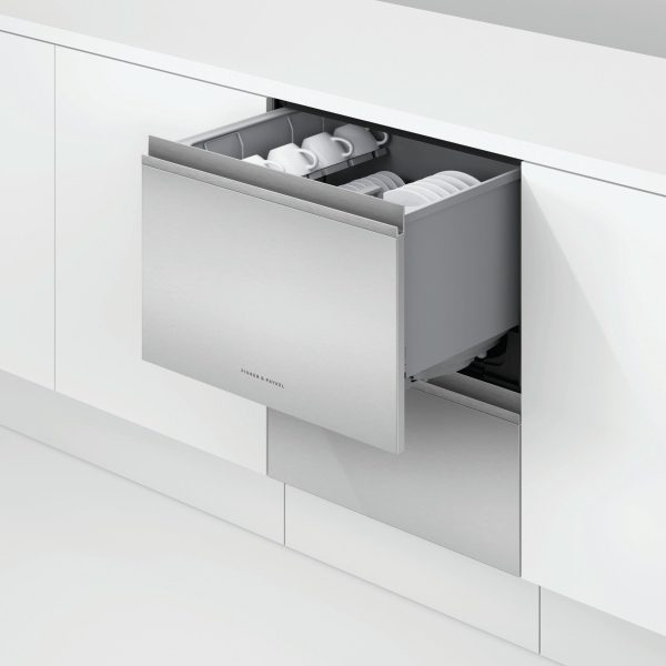 Fisher Paykel Series 9 Double DishDrawer With Recessed Handles DD60D4HNX9 - Stainless Steel Fisher Paykel Series 9 Double DishDrawer With Recessed Handles DD60D4HNX9 - Stainless Steel