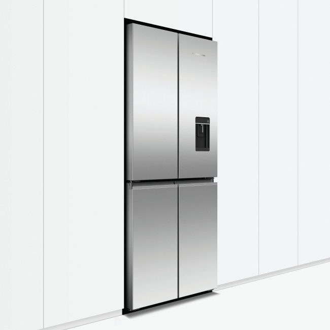 Fisher Paykel 79cm French Style 4 Door Fridge Freezer With Ice & Water RF500QNUX1 - Stainless Steel Fisher Paykel 79cm French Style 4 Door Fridge Freezer With Ice & Water RF500QNUX1 - Stainless Steel