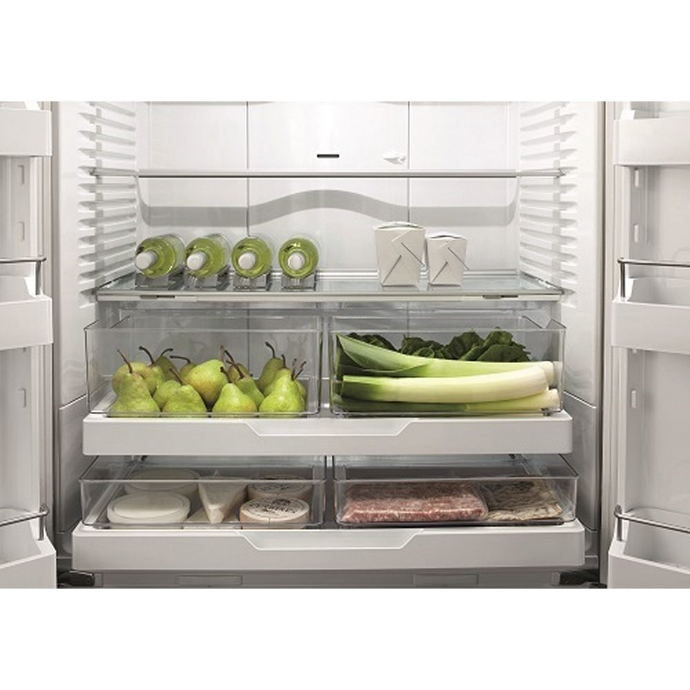 Fisher Paykel Series 7 Handleless French Style Fridge Freezer With Ice & Water RF540ANUX6 - Stainless Steel Fisher Paykel Series 7 Handleless French Style Fridge Freezer With Ice & Water RF540ANUX6 - Stainless Steel