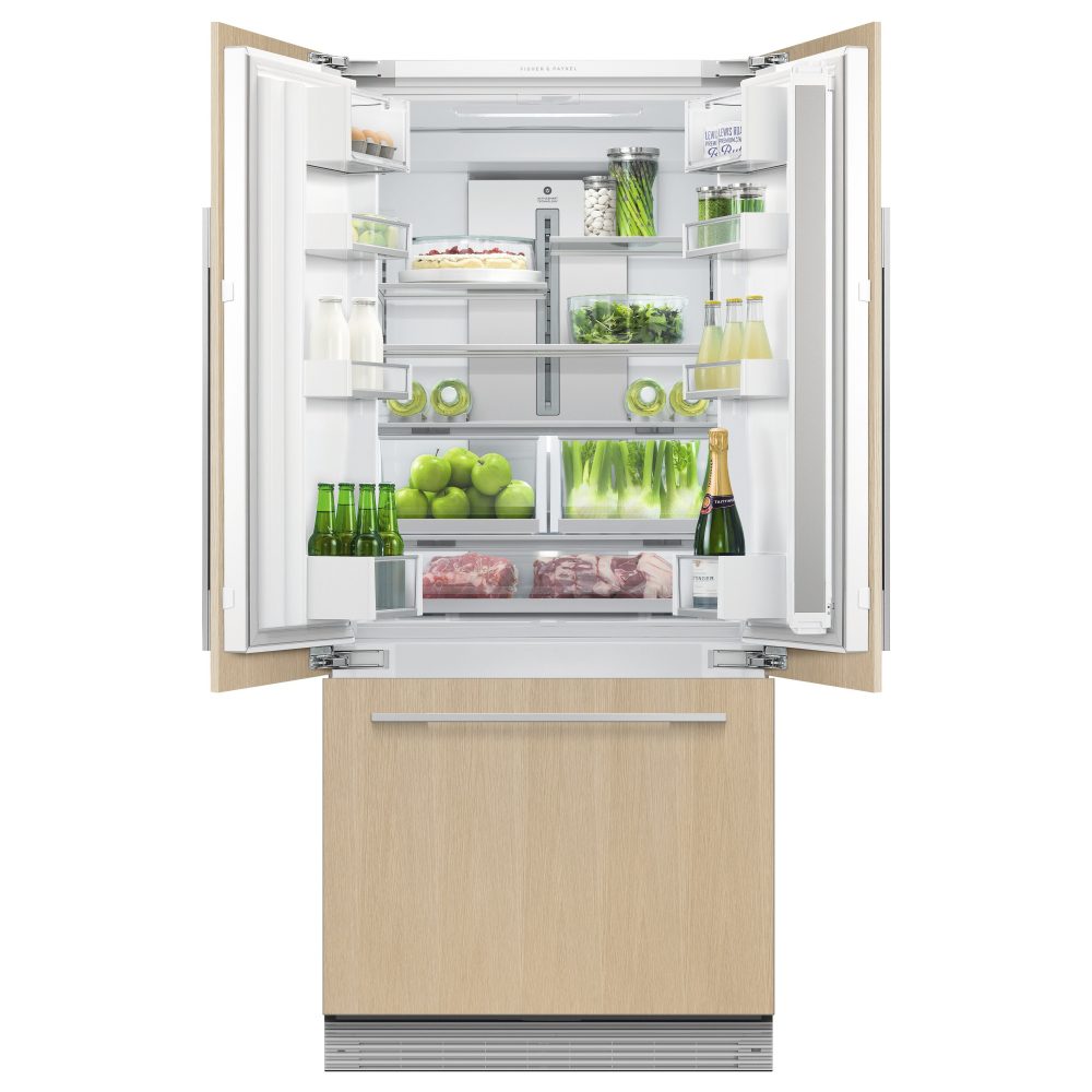 Fisher Paykel 80cm Integrated French Style Fridge Freezer Non Ice & Water RS80A3 Fisher Paykel 80cm Integrated French Style Fridge Freezer Non Ice & Water RS80A3