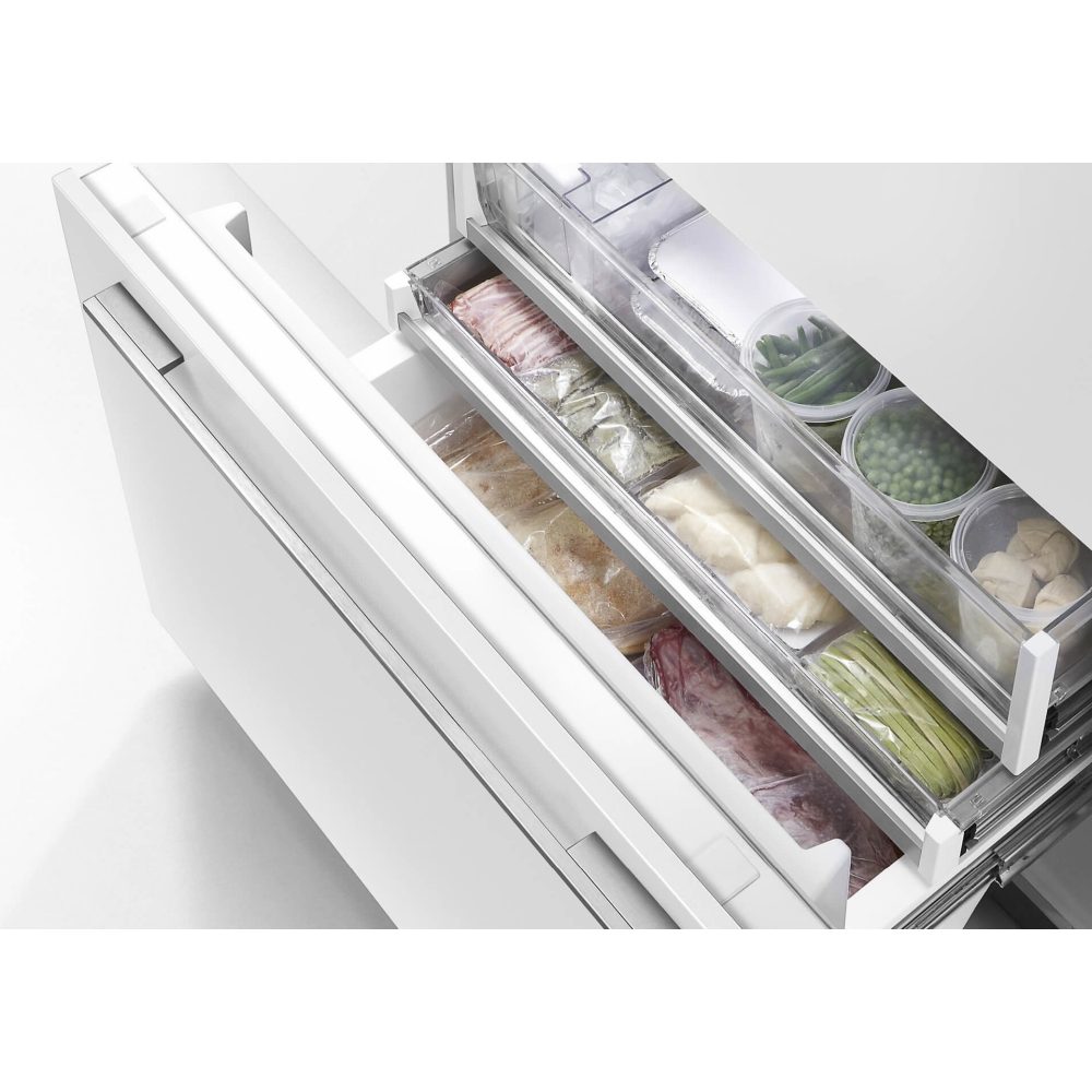 Fisher Paykel 80cm Integrated French Style Fridge Freezer Ice & Water RS80AU3 Fisher Paykel 80cm Integrated French Style Fridge Freezer Ice & Water RS80AU3