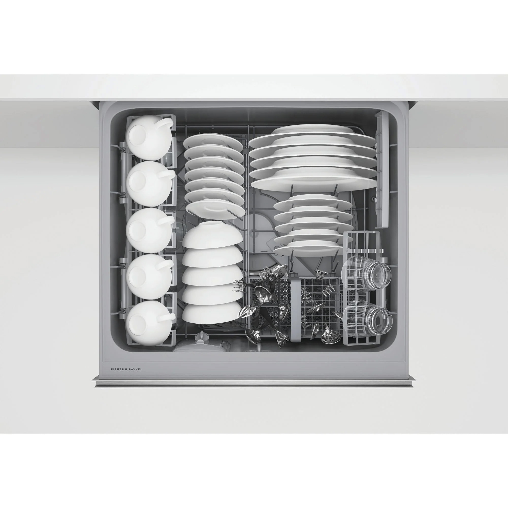 Fisher Paykel Series 7 Contemporary Double DishDrawer™ DD60D2HNX9 - Stainless Steel Fisher Paykel Series 7 Contemporary Double DishDrawer™ DD60D2HNX9 - Stainless Steel