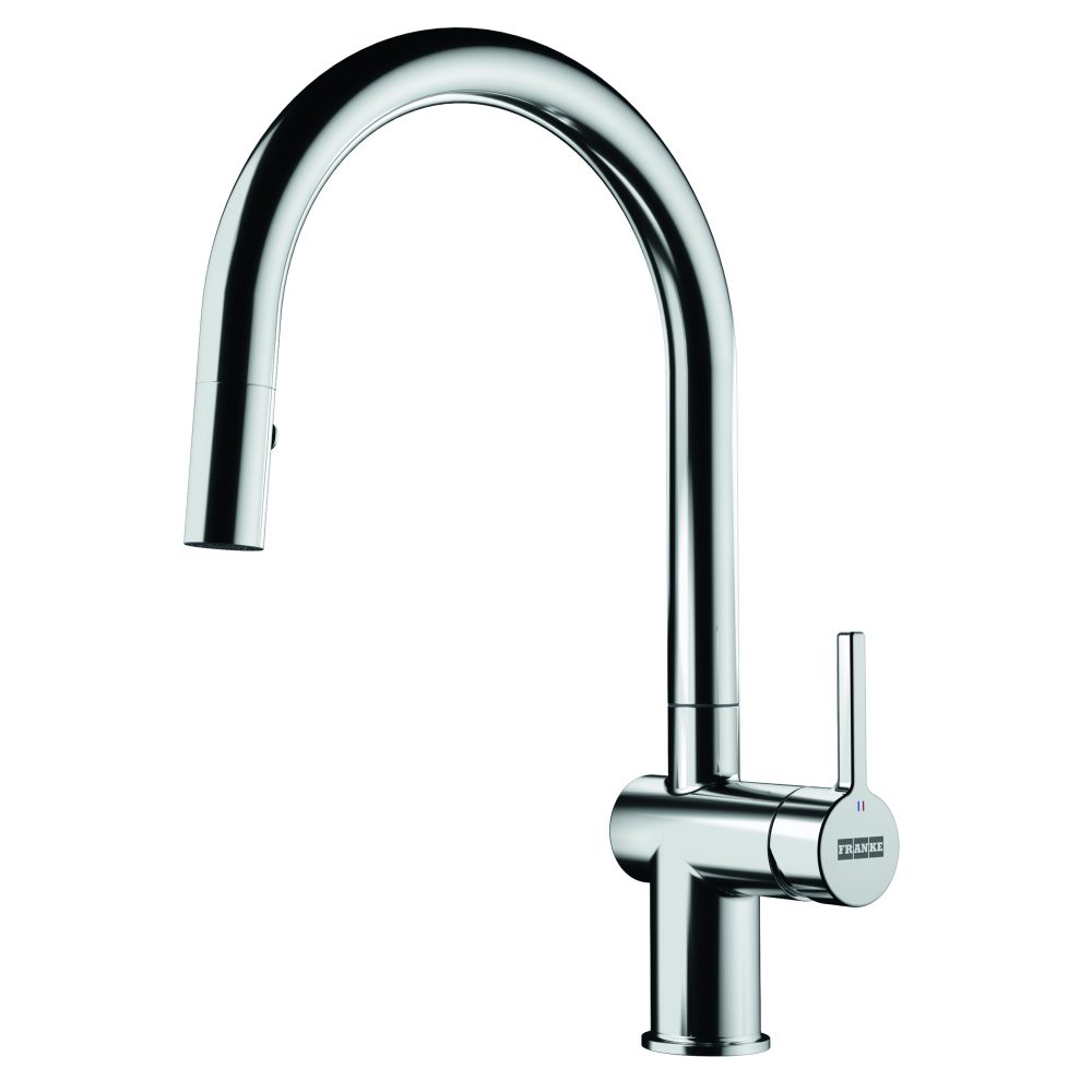 Franke Active J Spout Pull-Out Spray Tap 115.0653.401 - Chrome