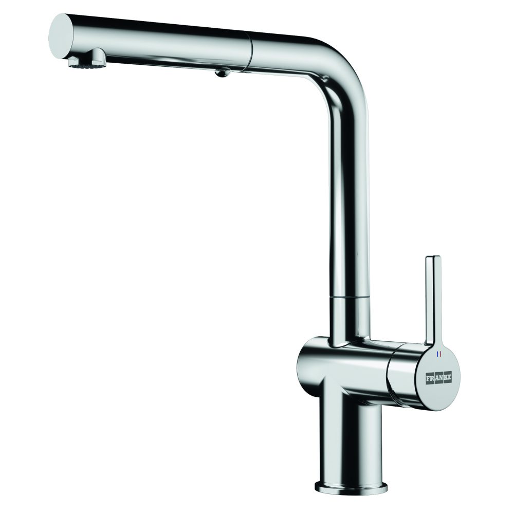 Franke Active L Spout Pull-Out Spray Tap 115.0653.379 - Chrome