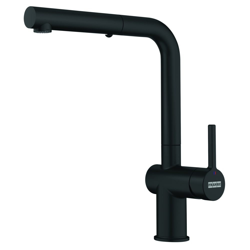 Franke Active L Spout Pull-Out Spray Tap 115.0653.382 - Matte Black