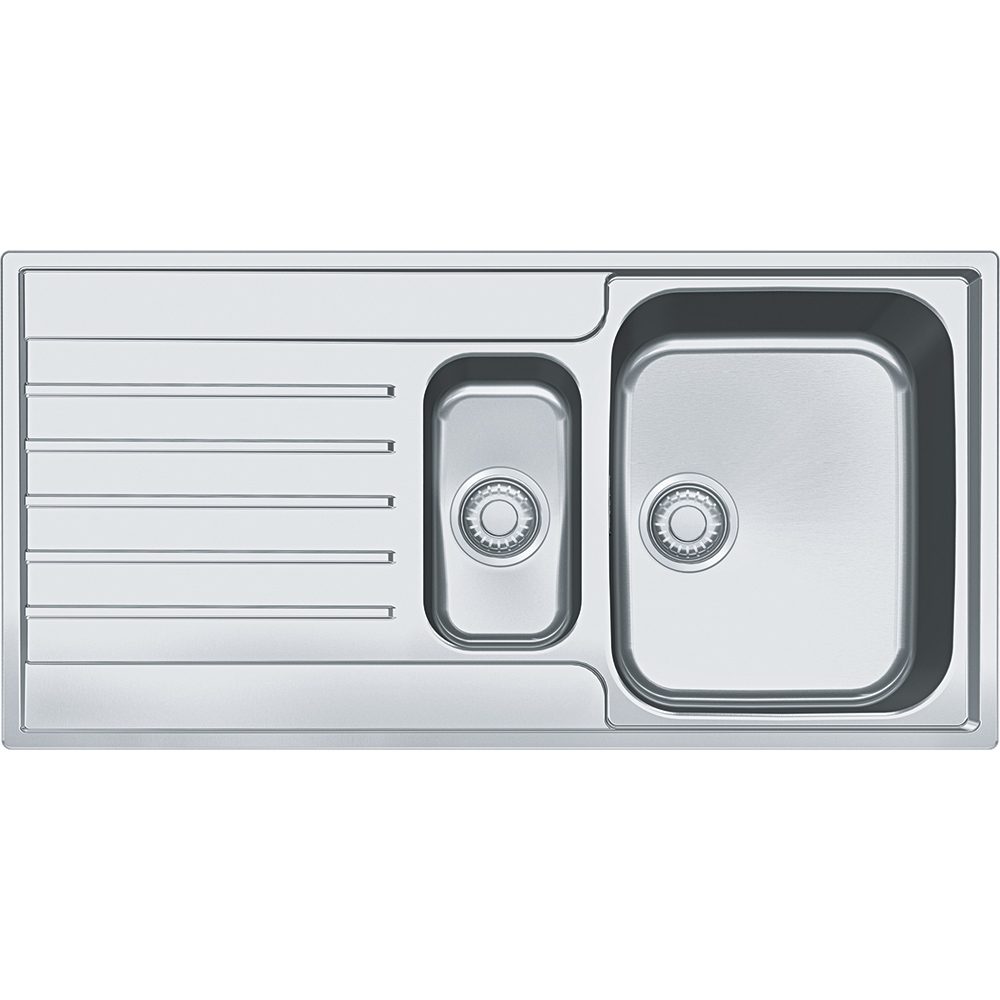 Franke Argos 1.5 Bowl Sink Reversible Drainer 101.0531.651 - Stainless Steel