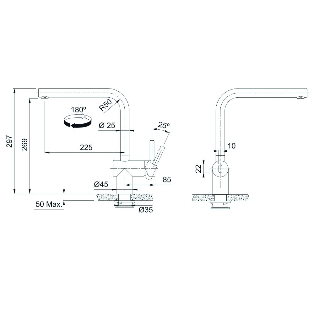 Franke Atlas Neo Sensor Tap 115.0669.210 - Black Franke Atlas Neo Sensor Tap 115.0669.210 - Black