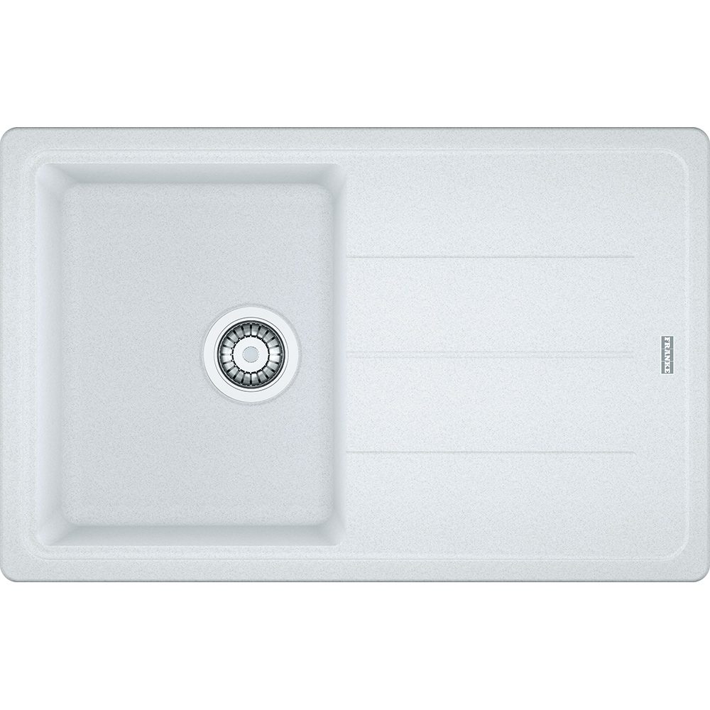Franke Basis Fragranite Single Bowl Sink 114.0253.155 - White