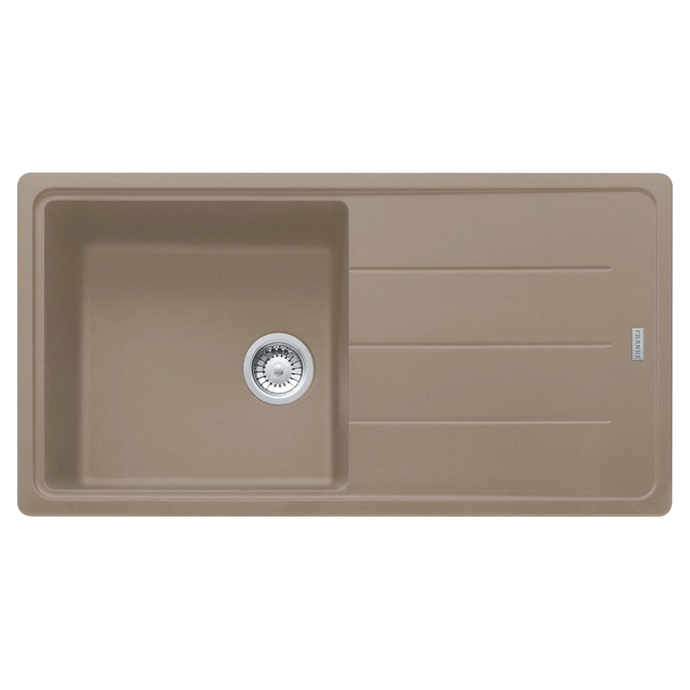Franke Basis Fragranite Single Bowl Sink 114.0633.736 - Oyster