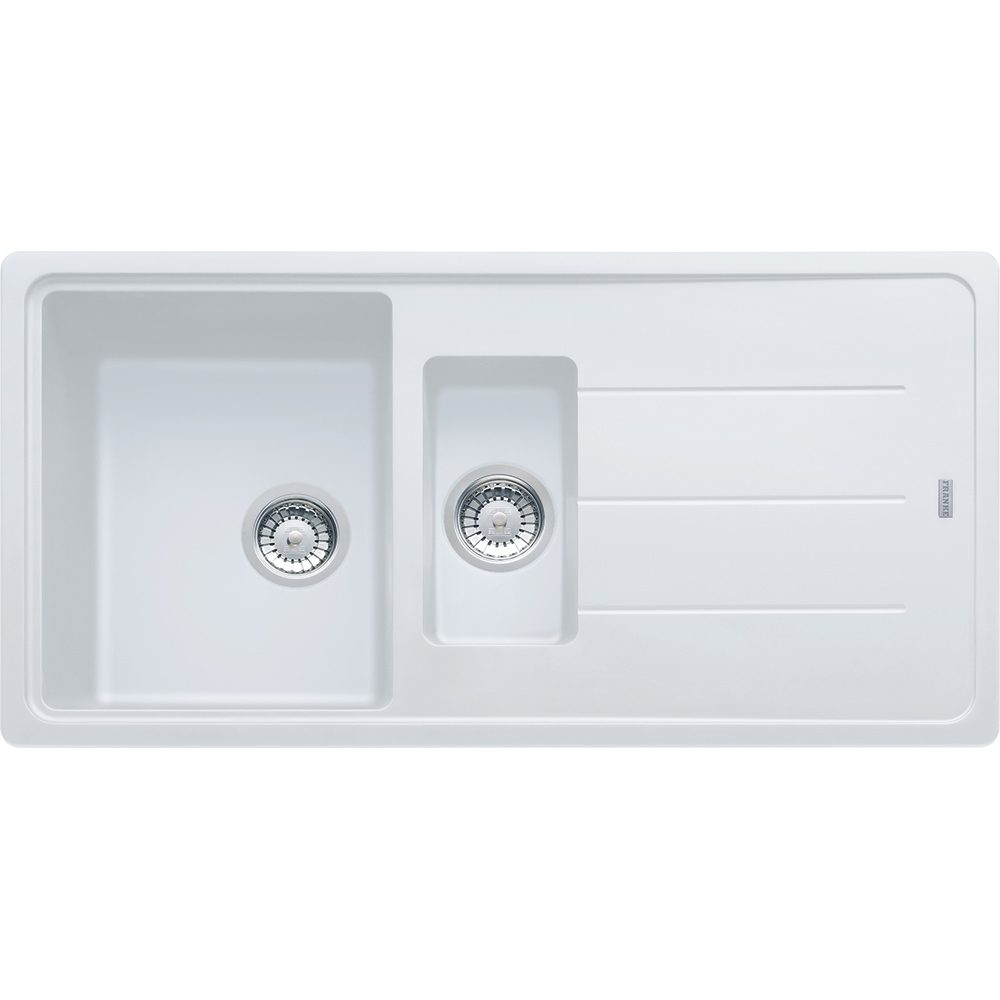 Franke Basis Fragranite 1.5 Bowl Sink 114.0253.259 - White