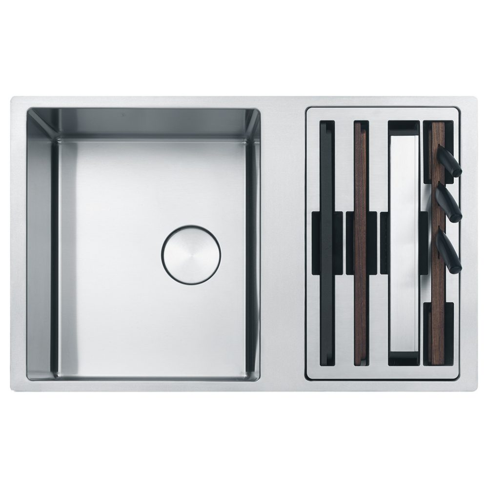 Franke Box Center 1.5 Bowl Undermount Sink 122.0611.737 -Stainless Steel