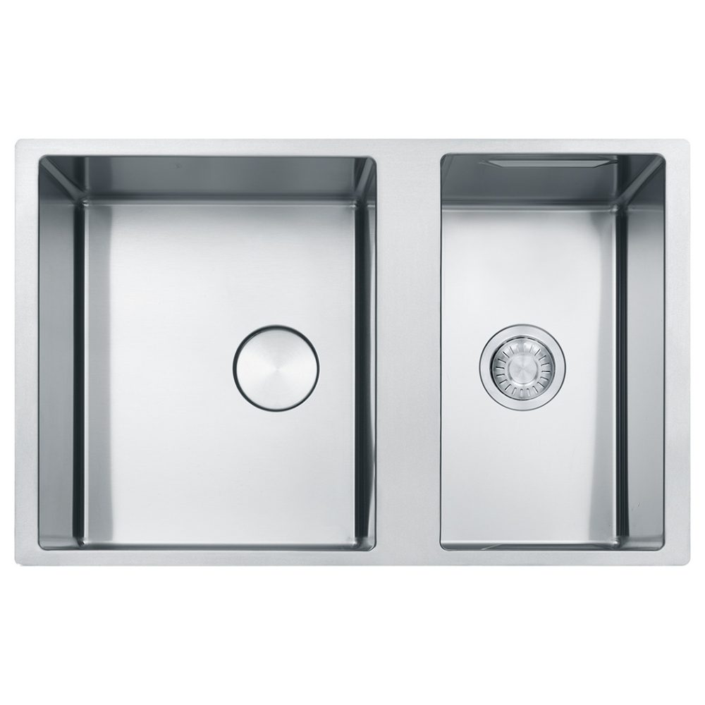 Franke Box Center 1.5 Bowl Undermount Sink 122.0611.737 -Stainless Steel Franke Box Center 1.5 Bowl Undermount Sink 122.0611.737 -Stainless Steel