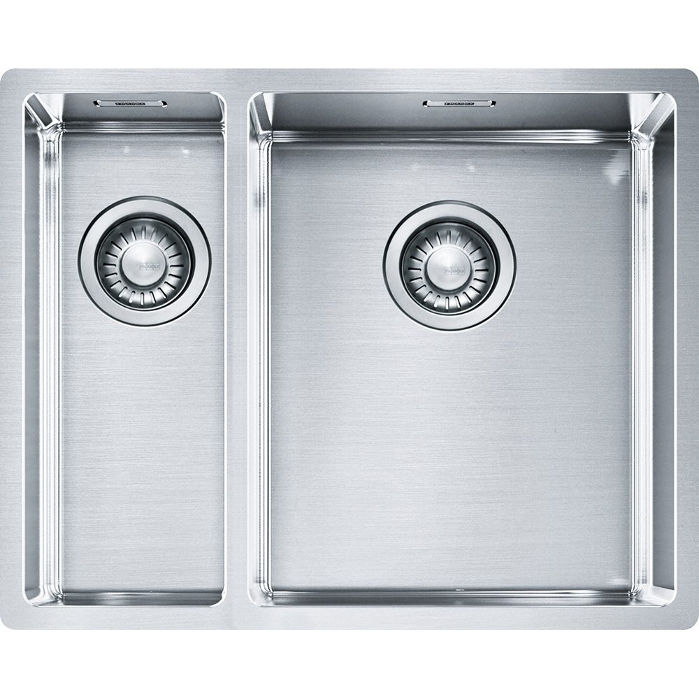 Franke Box 1.5 Bowl Undermount  Sink Left Hand Small Bowl 127.0369.916 - Stainless Steel