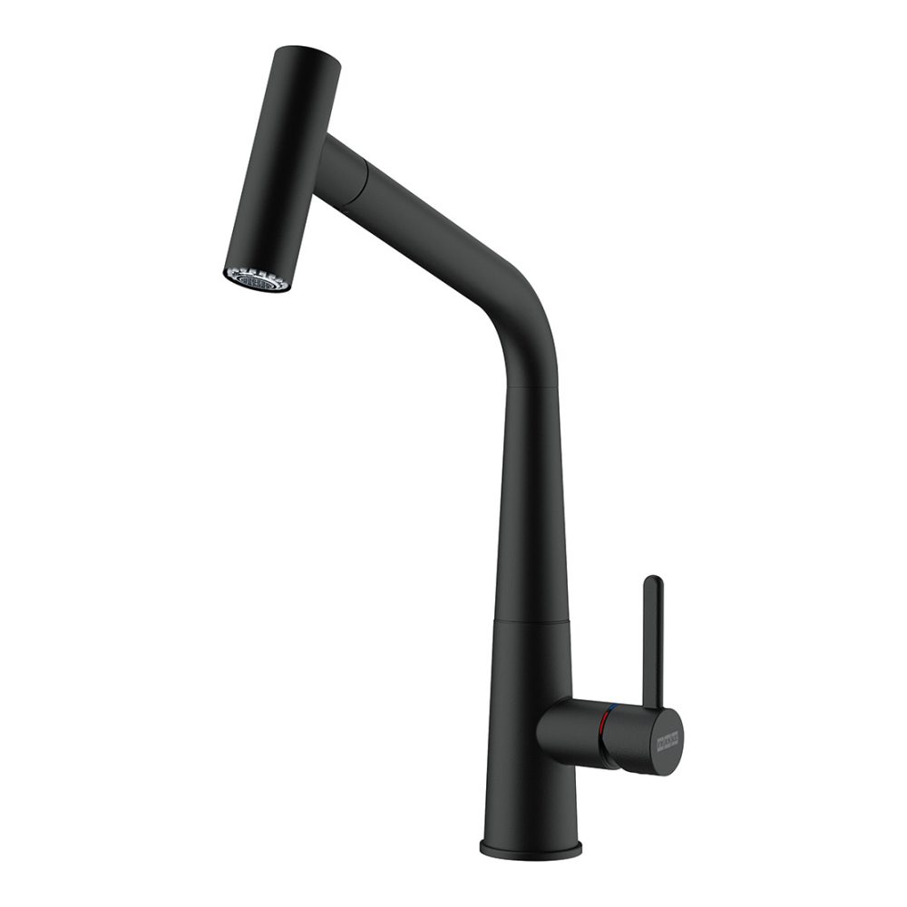 Franke Icon Pull-Out Double Jet Shower Tap 115.0625.190 - Matte Black