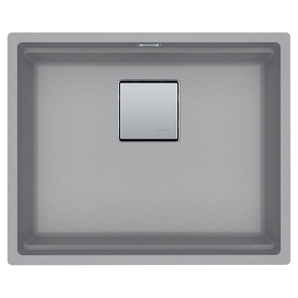 Franke Kubus Fragranite Single Bowl Undermount Sink 125.0633.728 - Stone Grey