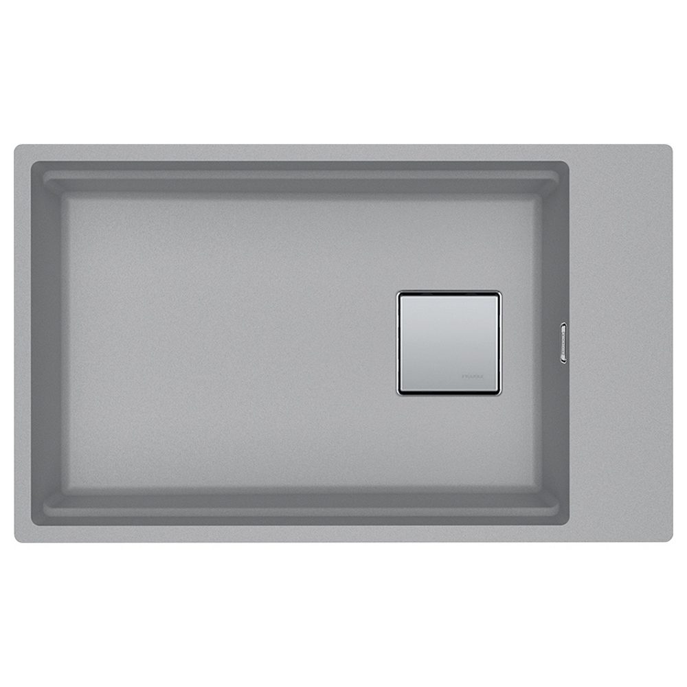 Franke Kubus Fragranite Single Bowl Undermount Sink 125.0633.723 - Stone Grey