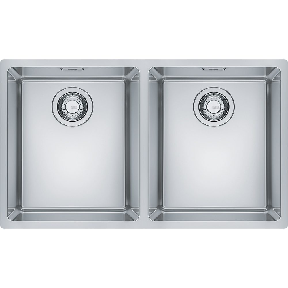 Franke  Maris Double Bowl Undermount Sink 127.0637.541 - Stainless Steel