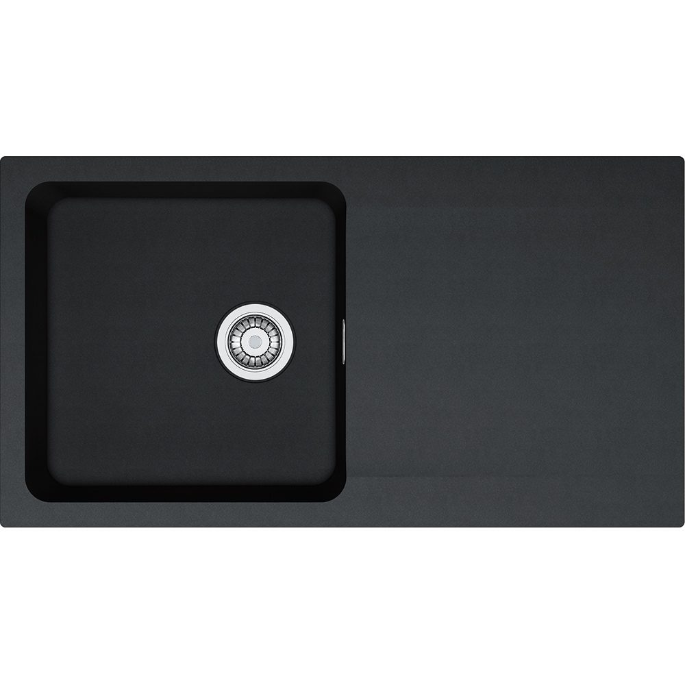 Franke Orion Tectonite Single Bowl Sink 114.0381.758 - Carbon Black