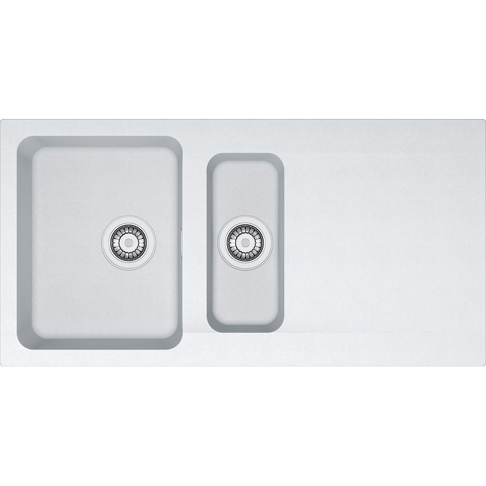 Franke Orion Tectonite 1.5 Bowl Sink 114.0381.759 - White