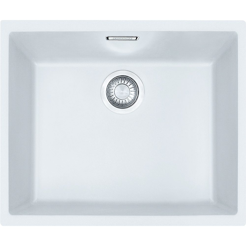 Franke Sirius Single Bowl Undermount Sink 125.0252.224 - White