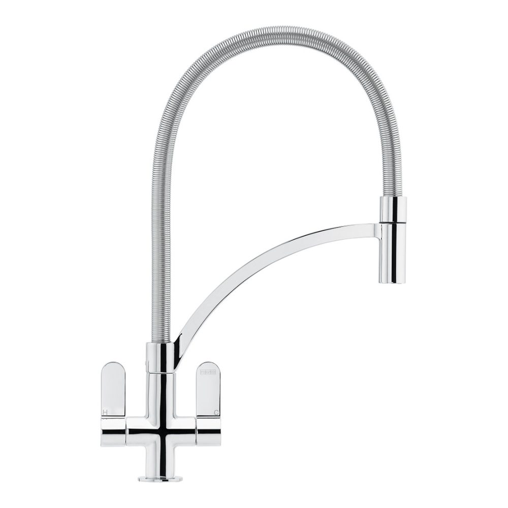 Franke Zelus Pull-Out Nozzle Tap With Spring Hose 115.0567.593 - Chrome