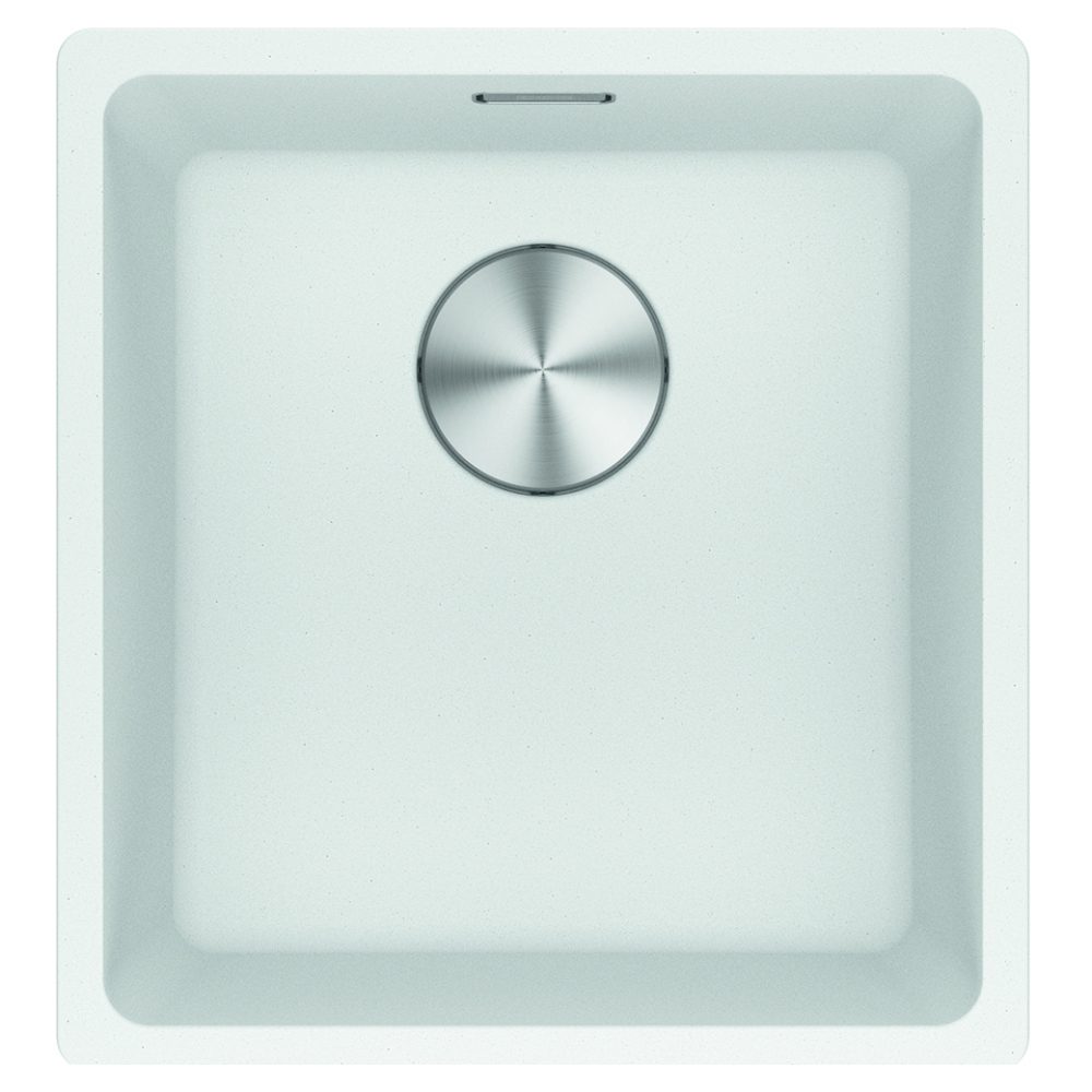 Franke Maris Fragranite Single Bowl Undermount Sink 125.0688.500 - WHITE